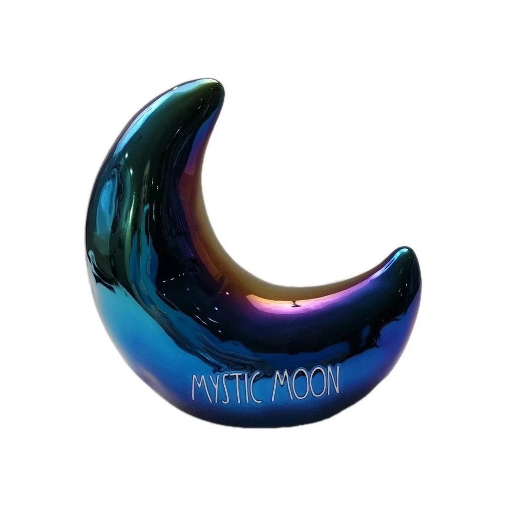 Brand New Rae Dunn Ceramic Mistic Moon In Luster Finish  2023